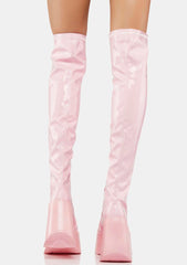 Dynamite-300 Knee High Boots