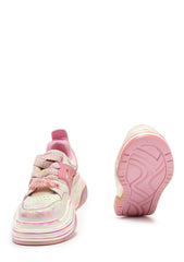 Kaleidoscopic Platform Trainers - Rainbow