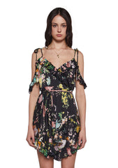 Wildflower Dreams Wrap Dress - Floral