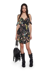Wildflower Dreams Wrap Dress - Floral