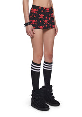 Skull Mini Skirt