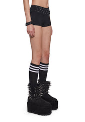 Iconic Studded Booty Shorts
