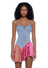 Floral Rodeo Mini Dress