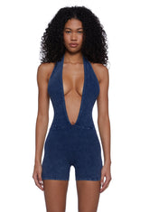 BPM Romance V-Cut Romper
