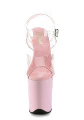 Flamingo-808 Platform Ankle Strap Sandals-Baby Pink