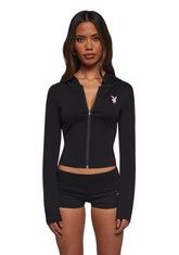 Playboy Zip Up Hoodie