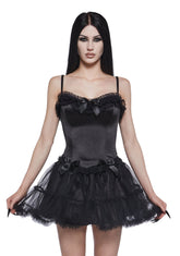 Romantic Age Corset Top - Black