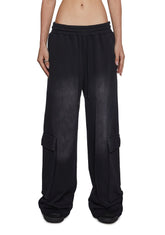 Delete Digits Cargo Sweatpants