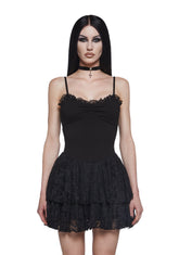 Captivating Horror Mini Dress
