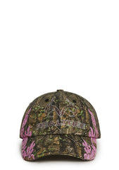 Embroidered Camo Flame Hat
