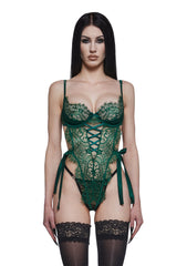 Dreamer's Lust Teddy - Green