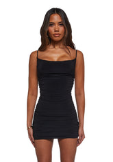 Reservations For 2 Mini Dress - Black