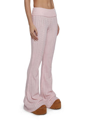 Cable Knit Yoga Pants