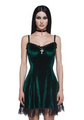 Blind Faith Velvet Dress