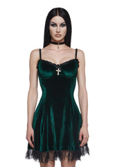 Blind Faith Velvet Dress