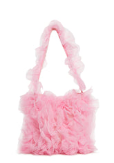 Sentimental Beauty Ruffled Shoulder Bag