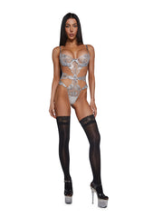 Garden Of Eden Lace Teddy