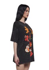 Holiday Wish List Oversized Tee