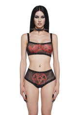 Hidden Goth Panty Set