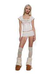 Smitten Embroidered Top