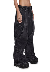 Warp Cargo Wide Leg Pants