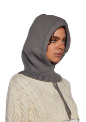 Cold Stare Hood WIth Strings