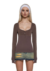 Subtle Spark Long Sleeve Top