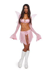 Fairy Nights Costume Set With Wings