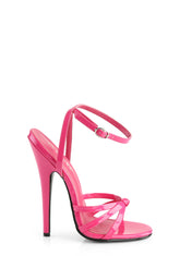 Domina-108 Wrap Heels - Pink