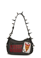 Halls Of Illusions Spiked Shoulder Bag