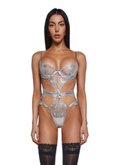 Garden Of Eden Lace Teddy