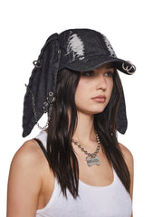 Animal Instinct Denim Cap