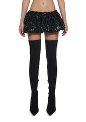 Shimmer Illusions Micro Skirt