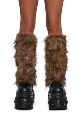 Hot Beatz Faux Fur Leg Warmers