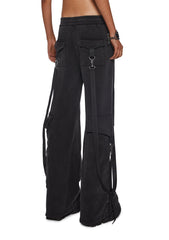 Techno Beats Suspender Joggers