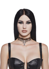 Leopard Cross Necklace