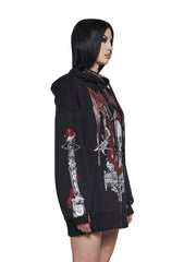 Shadow Of Death Zip-Up Hoodie