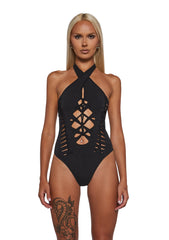 Music Flash Shredded Bodysuit