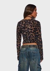 Luscious 90s Fuzzy Cardigan