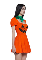Happy Pumpkin Mini Dress