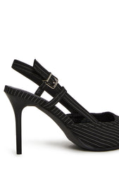 Total Coincidence Slingback Pumps