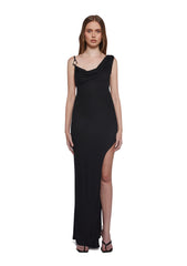 Nocturnal Mystery Maxi Dress