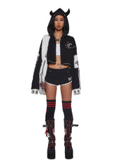 Boogie Woogie Wu Cropped Hoodie