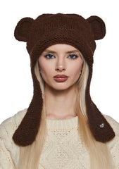 Beary Shy Hood Hat