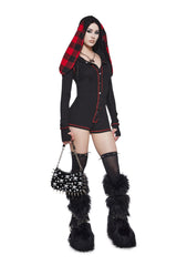 Punk Memories Spiked Shoulder Bag