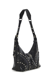 Envy Studded Shoulder Bag