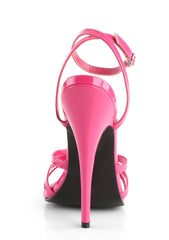 Domina-108 Wrap Heels - Pink