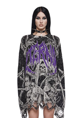 Eternally Sinful Knit Sweater