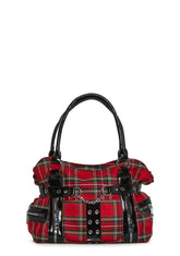 Rebel Class Plaid Shoulder Bag