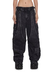 Warp Cargo Wide Leg Pants